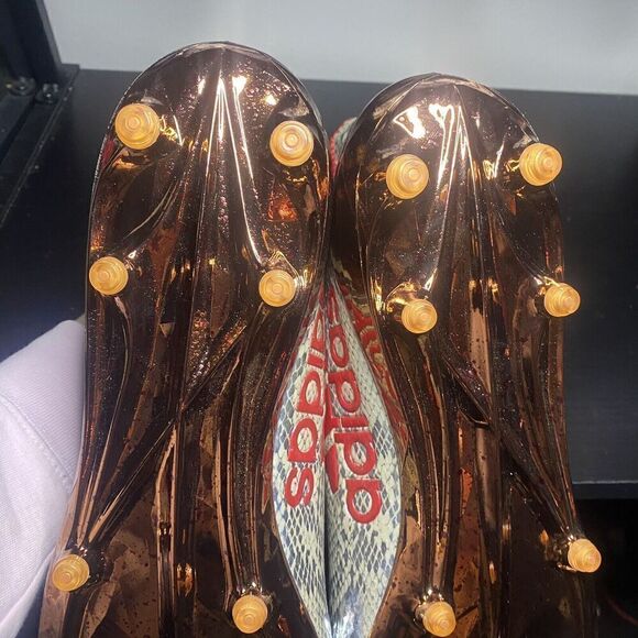 Adidas Adizero 5-Star 6.0 Texas Football Cleats BY3153 Mens Size 15 Snakeskin - Picture 10 of 11